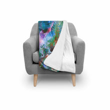 Nirvana with Sacred Geometry Mandalas Sherpa Blanket