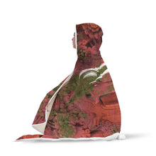 Balinese Pink Stone Hoodie Blanket