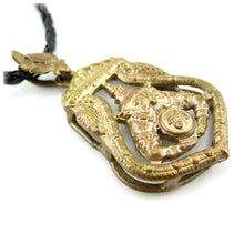 Vintage Phra Rahu Eats The Sun Hindu Buddhist Thai Eclipse Protection Amulet