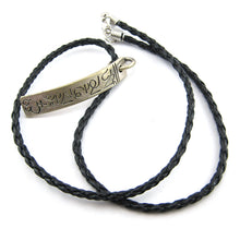 Tibetan Buddhist Om Mani Padme Hum Mantra Sanskrit Carved Amulet And Necklace