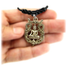 Buddha in Bhumisparsha Earth Witness Mudra Pose Buddhist Amulet