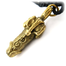 Thai Buddhist Palad Khik Talisman of  Many Spiral Phallus Unalome Amulet