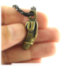 Thai Buddhist Palad Khik Talisman of  Many Spiral Phallus Unalome Amulet