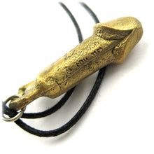 Thai Buddhist Palad Khik Brass Many Phalluses Erotic Sex Amulet