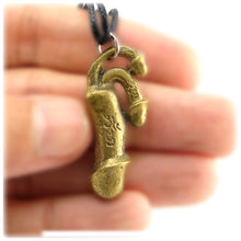 Thai Buddhist Palad Khik Brass Many Phalluses Erotic Sex Amulet