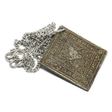 Rare Phra Pidta Buddhist Monk in Smadhi Unalome Thai Spiritual Amulet