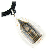 Buddha Meditating Under The Bodhi Tree in Lotus Position Unalome Pendant