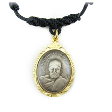 Buddhist Unalome Protection Amulet Thai Monk Meditation Medallion