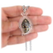 Buddhist Monk Phra Uppha Khut Unalomewith Conch Shell Thai Protection Amulet