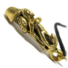Thai Buddhist Palad Khik Lizard Talisman, A Sexy Erotic Phallus Lucky Mojo Amulet