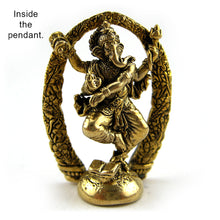 Hindu Dancing Ganesh Nataraja Yoga Pose Meditation Pendant