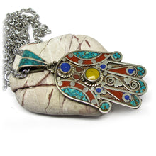 Ancient Hand of Fatima or Hamsa Amulet Evil Eye Protection Talisman