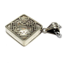 Bodhisattva's Eyes or Eye of Buddha Nepalese Gao Om Prayer Box Pendant