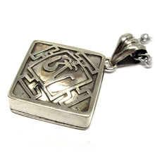 Bodhisattva's Eyes or Eye of Buddha Nepalese Gao Om Prayer Box Pendant