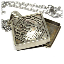 Bodhisattva's Eyes or Eye of Buddha Nepalese Gao Om Prayer Box Pendant