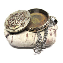 Om Prayer Mantra Ghau Box Pendant and Necklace Handmade in Nepal