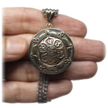 Om Prayer Mantra Ghau Box Pendant and Necklace Handmade in Nepal