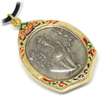 Ganesha The Hindu Elephant God in Vira Ganapati Om Meditation Amulet