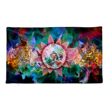 Sacred Geometry Yin and Yang And Aum Mandalas Rectangular 20" Pillow Case