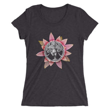 Ganesha Sacred Geometry Flower Mandala Ladies' short sleeve t-shirt