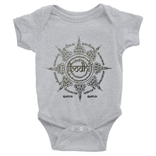 iBodhi Sacred Geometry Thai Buddhist Tattoo Infant Bodysuit