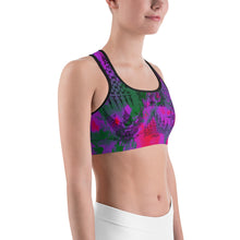 Colorful with Thai Buddhist Tattoos Sports bra