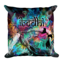 iBodhi Yoga and Ganesha 18" Square Pillow