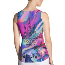 iBodhi Colorful Ganesha with Thai Buddhist Tattoo Tank Top