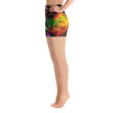 iBodhi Colorful Flames to Nirvana Yoga Shorts