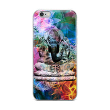 Ganesha with Sacred Geometry Mandalas iPhone Case