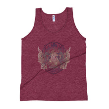 Sacred Geometry Thai Buddhist Tattoos Mandala 3, Unisex Tank Top