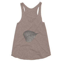 Bodhi Tree Leaf Women's Tri-Blend Racerback Tank