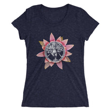 Ganesha Sacred Geometry Flower Mandala Ladies' short sleeve t-shirt