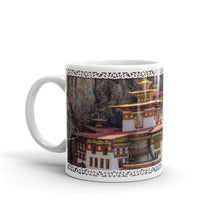 Bhutan Monastery In The Mountains Mug