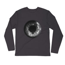 Yin & Yang Eye Long Sleeve Fitted Crew