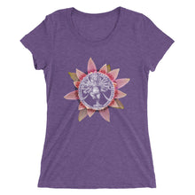 Ganesha Sacred Geometry Flower Mandala Ladies' short sleeve t-shirt