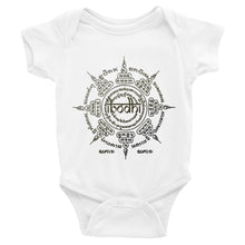 iBodhi Sacred Geometry Thai Buddhist Tattoo Infant Bodysuit