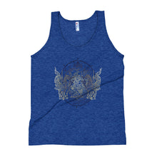 Sacred Geometry Thai Buddhist Tattoos Mandala 3, Unisex Tank Top
