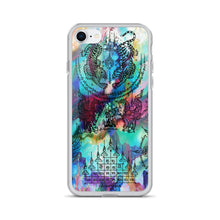 Covered With Flowing Ink And Sacred Thai Buddhist Tattoos iPhone Case