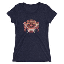 Balinese mask, Ladies' short sleeve t-shirt