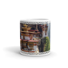 Bhutan Monastery In The Mountains Mug