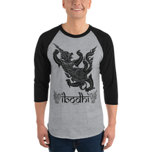 iBodhi Big Garuda 3/4 sleeve raglan shirt