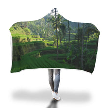 Bali Tegalalang Hoodie Blanket