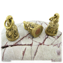 Three Kring Bead Brass Bell Buddhist Protection Amulets