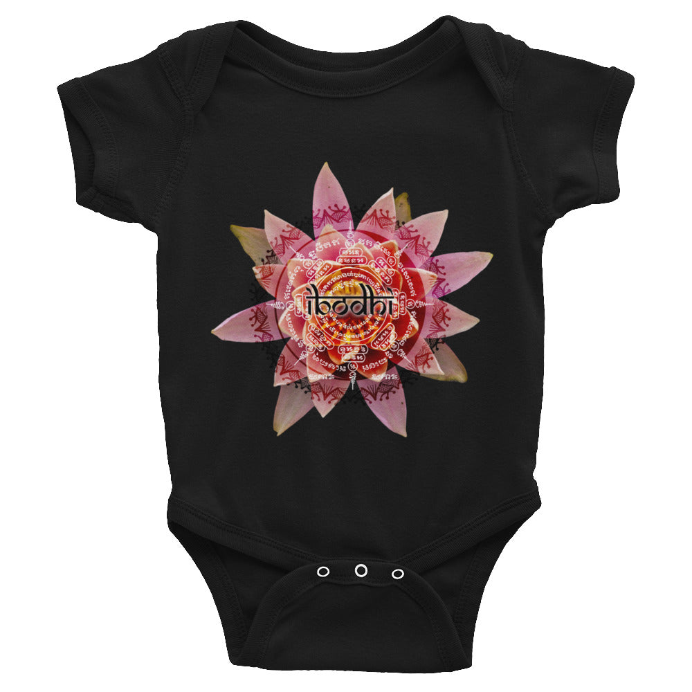 iBodhi Sacred Geometry Flower Mandala Infant Bodysuit