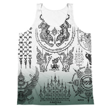 Covered With Sacred Thai Buddhist Tattoos Unisex Tank Top
