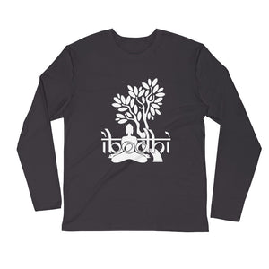 iBodhi Tree Long Sleeve Fitted Crew