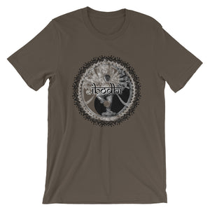 Sacred Geometry Yin Yang Ibodhi Ganesha Mandala Short-Sleeve Unisex T-Shirt