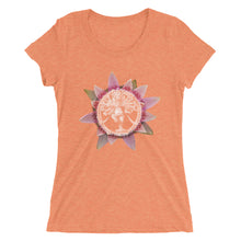 Ganesha Sacred Geometry Flower Mandala Ladies' short sleeve t-shirt