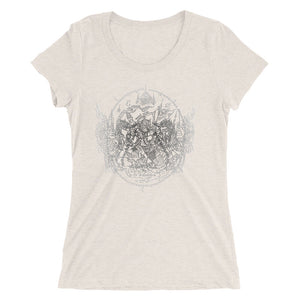 Sacred Geometry Thai Buddhist Tattoos Mandala 2, Ladies' short sleeve t-shirt